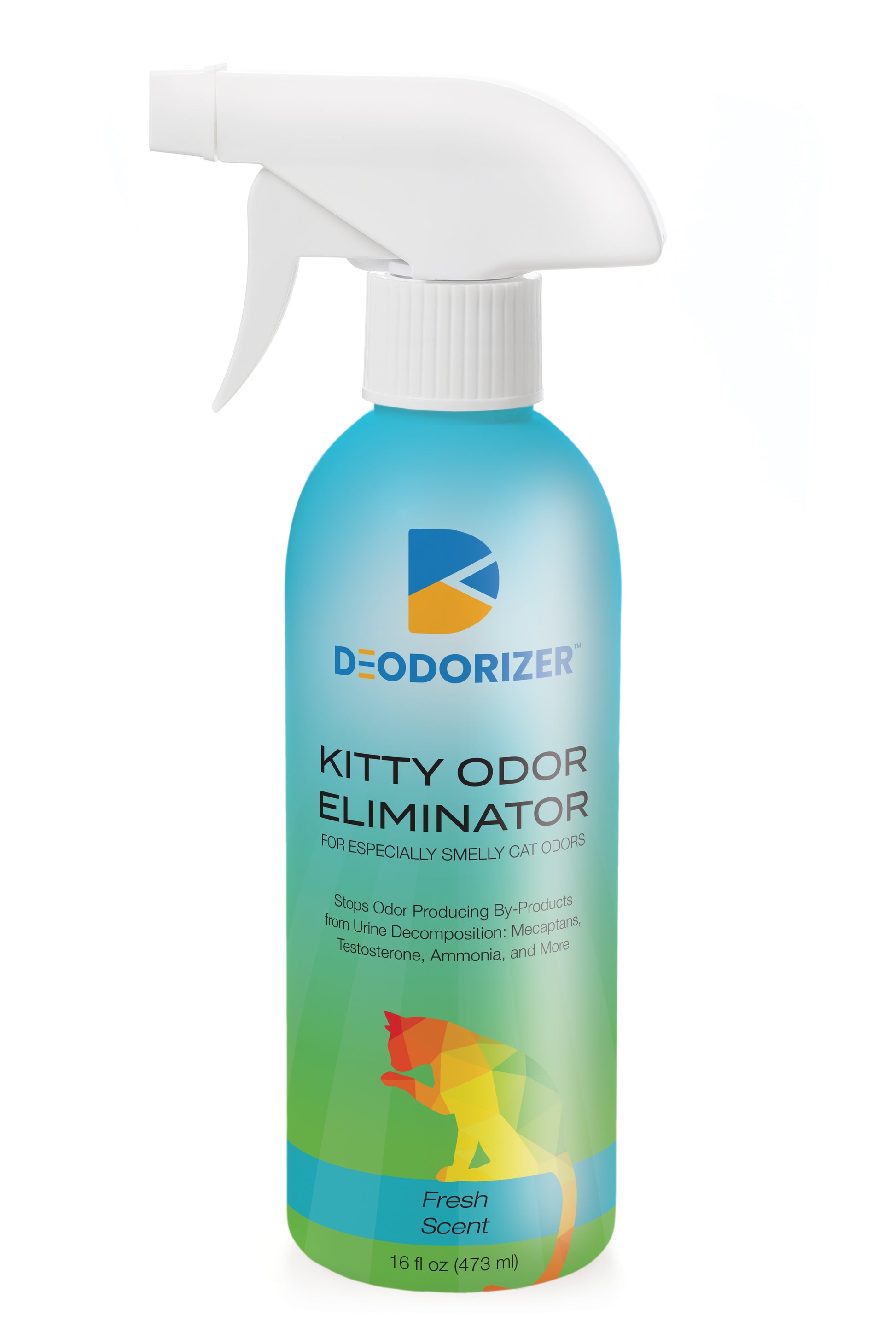 D-Odorizer Kitty Odor Eliminator - 16oz Spray Bottle